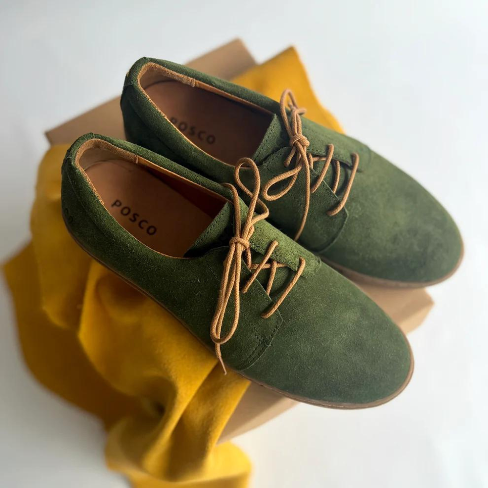 Abaco Fat Green Suede