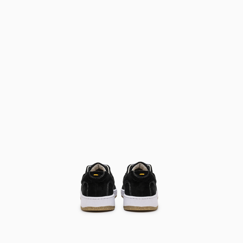 Chunky Black Suede