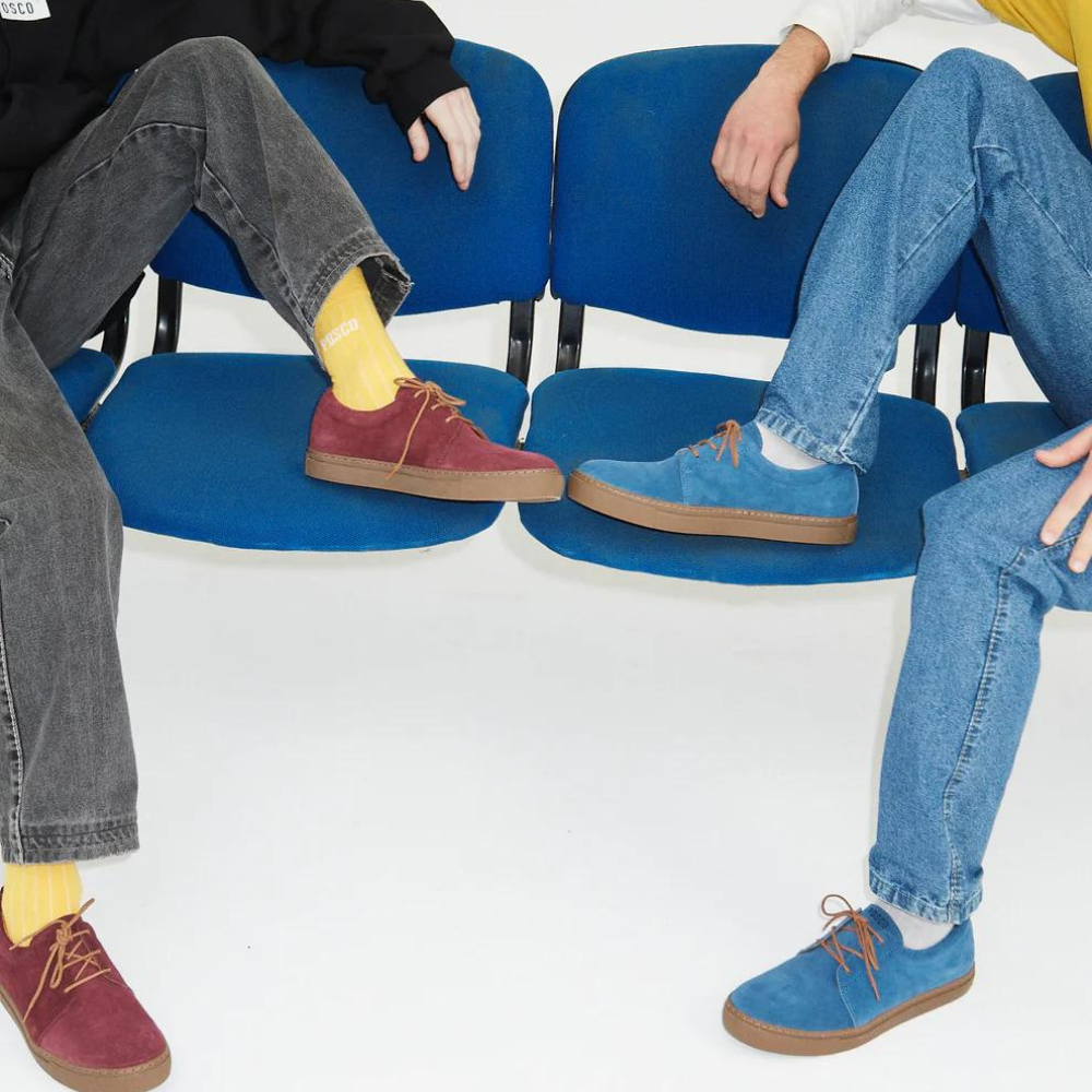 Abaco Fat Blue Suede