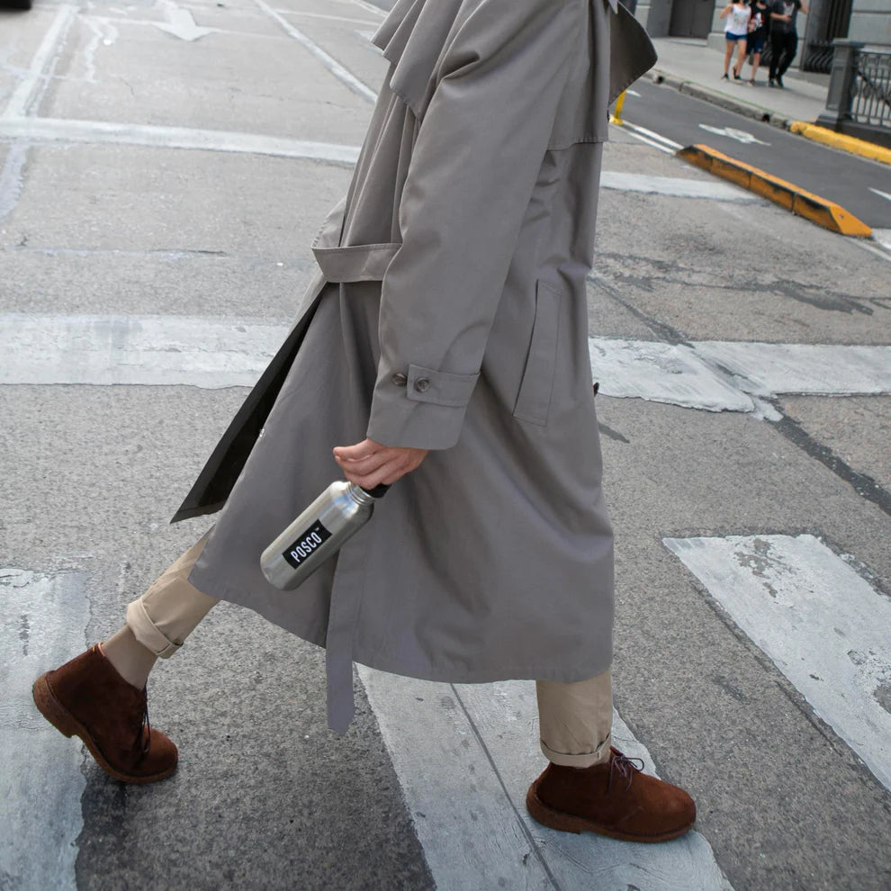 Peña Brown Suede: By hand, for you